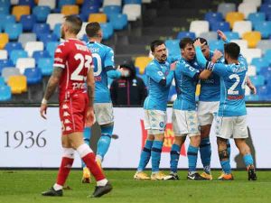 Năm đội có nhiều danh hiệu Coppa Italia nhất