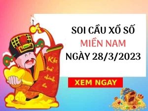 Thống kê xổ số miền Nam ngày 28/3/2023 thứ 3 hôm nay