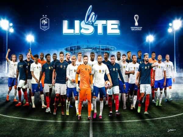 Danh sách đội hình đội tuyển Pháp tại World Cup 2022: Sự kết hợp giữa kinh nghiệm và sức trẻ Danh sách đội hình đội tuyển Pháp tại World Cup 2022: Sự kết hợp giữa kinh nghiệm và sức trẻ